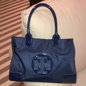 Tory Burch Ella Patent Mini Tote Bag